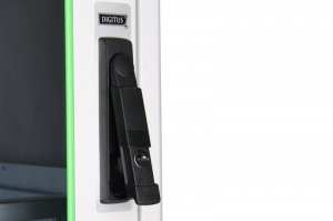 Digitus 22U 19" álló rackszekrény 600x600mm szürke  (DN-19 22U-6/6-D)